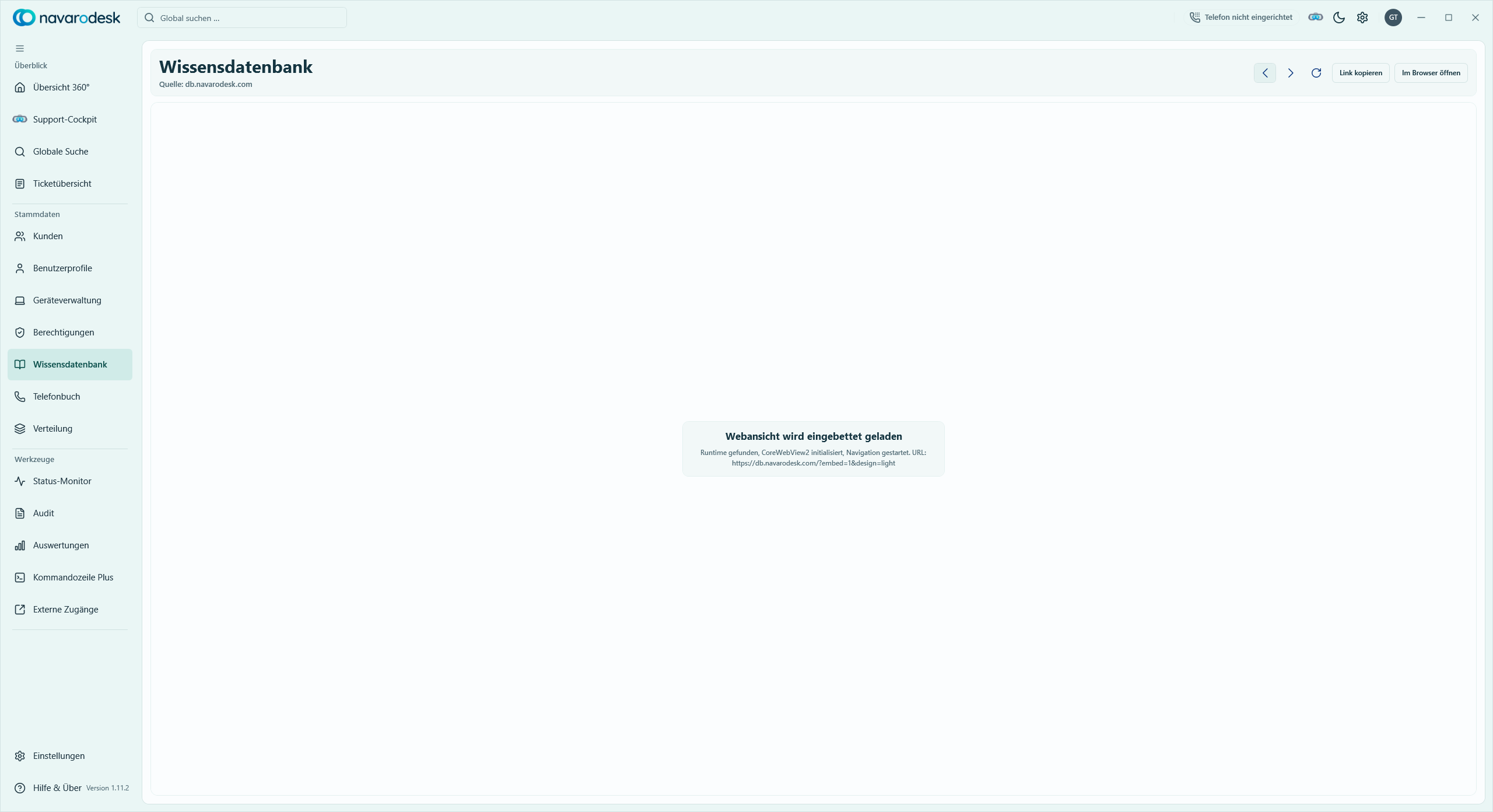 navarodesk Wissensdatenbank mit geführten Lösungen im Supportprozess